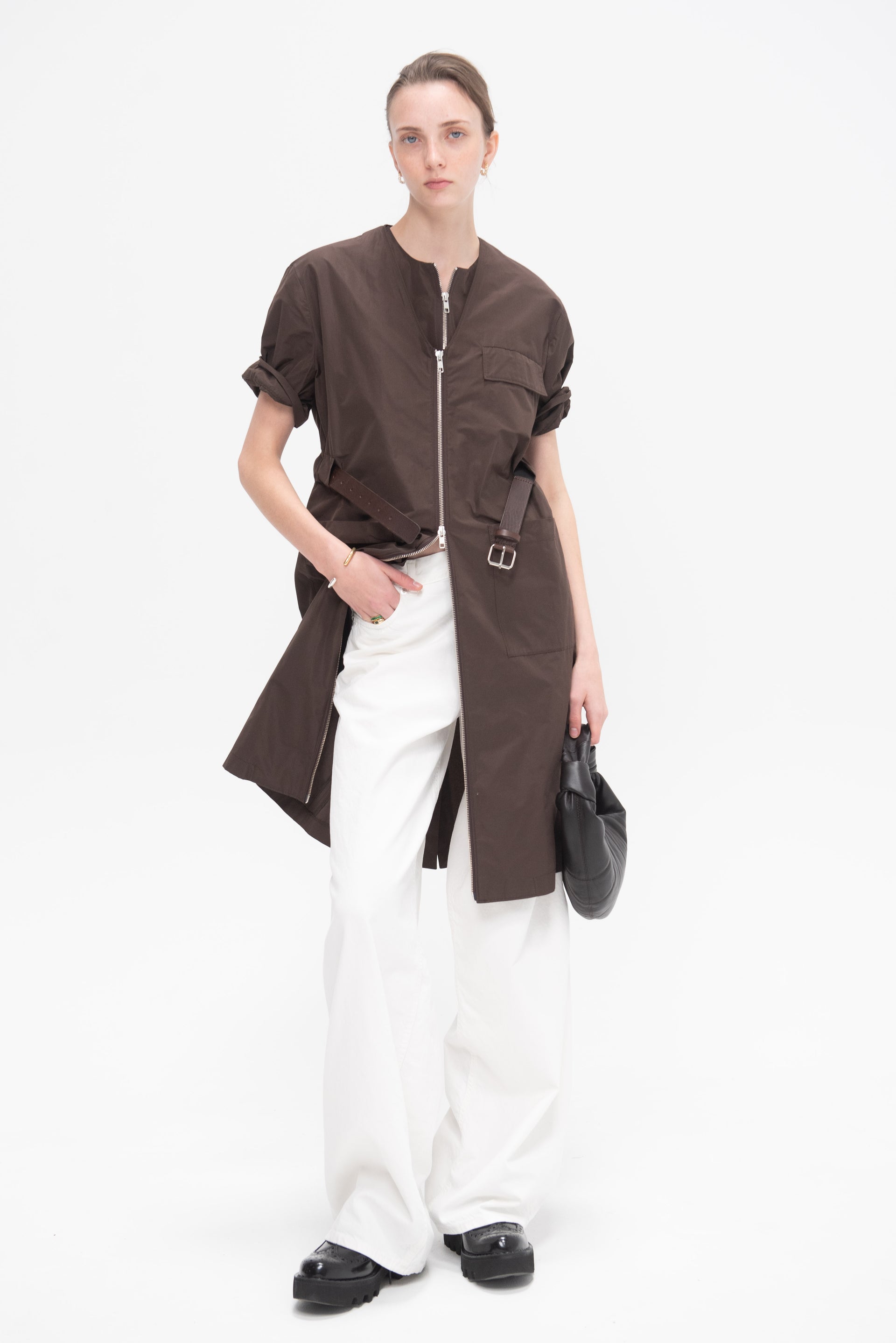 Haikure Bethany Twill – Kick Pleat