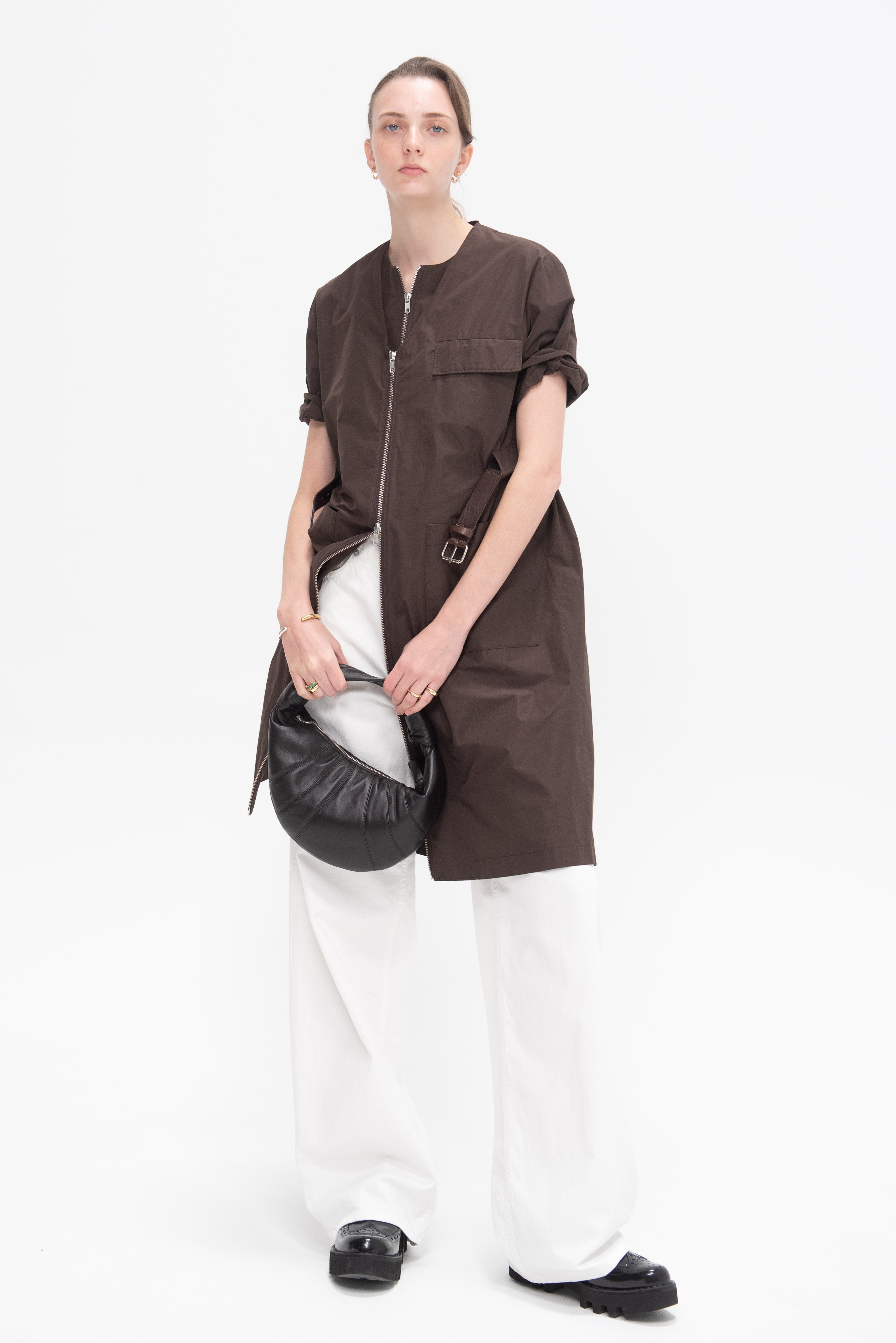 Haikure Bethany Twill – Kick Pleat