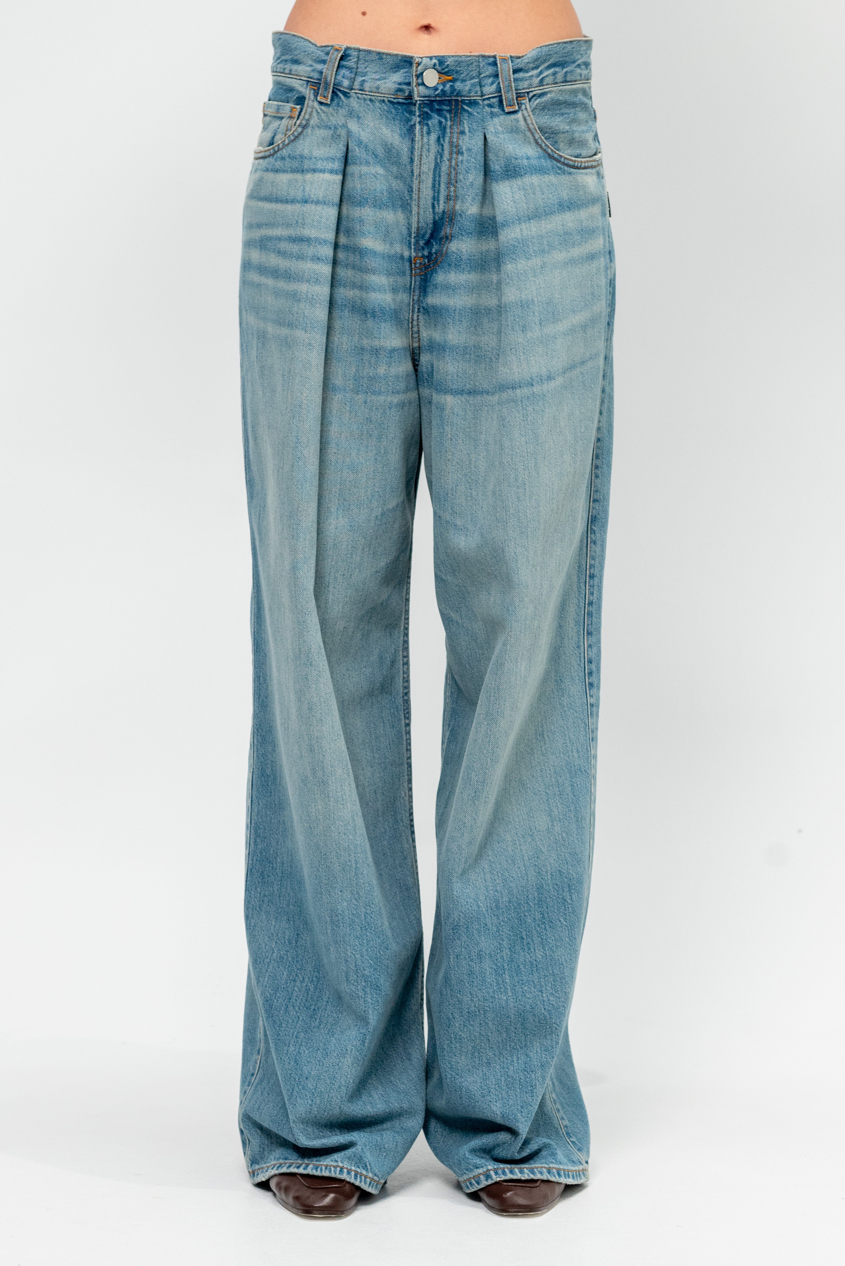 デニム・ジーパン HAIKURE CANDY DENIM JEANS CANDY DENIM // IONIC BLUE – Haikure