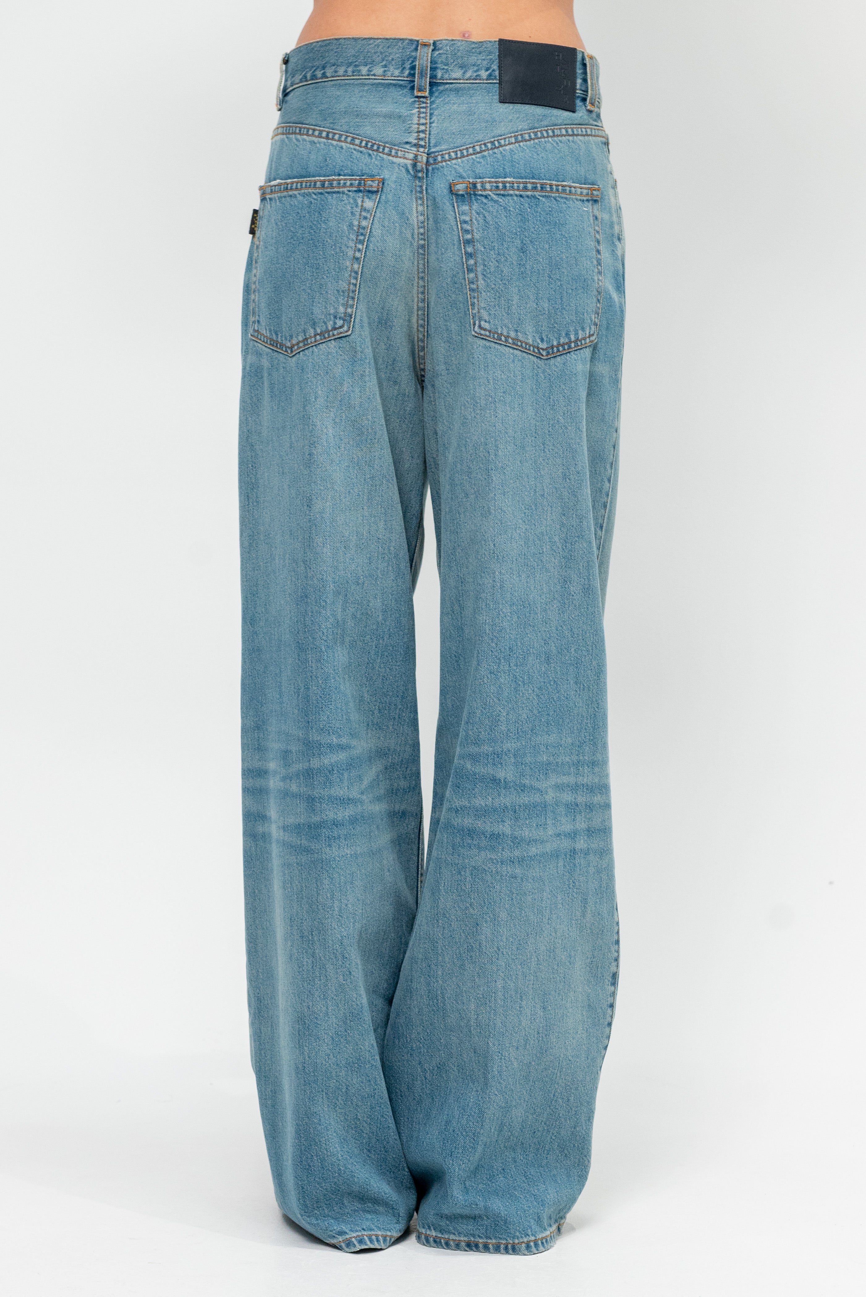 Haikire Candy Denim, Ionic Blue – Kick Pleat