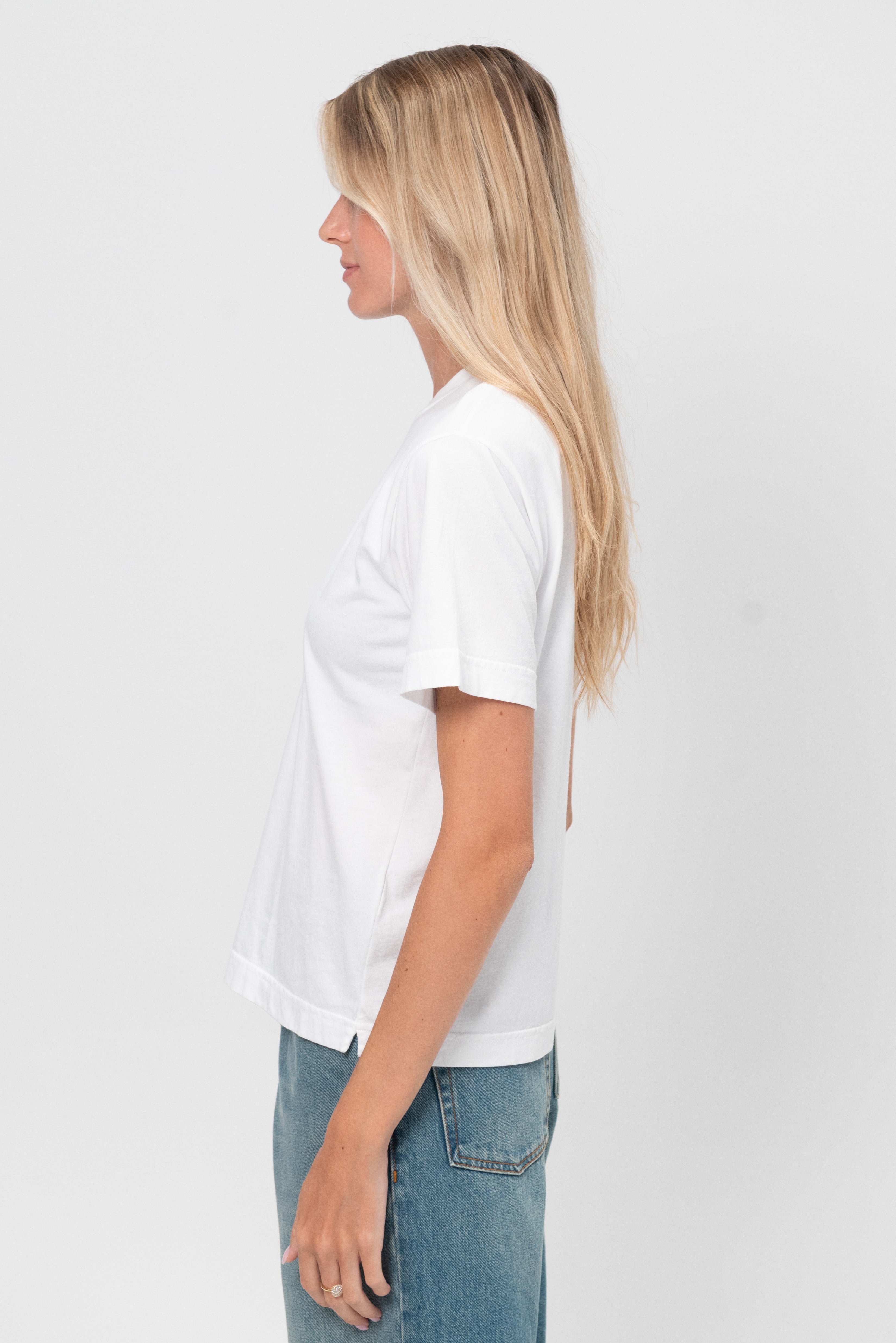 Haikure Nat T-Shirt, Optic White – Kick Pleat
