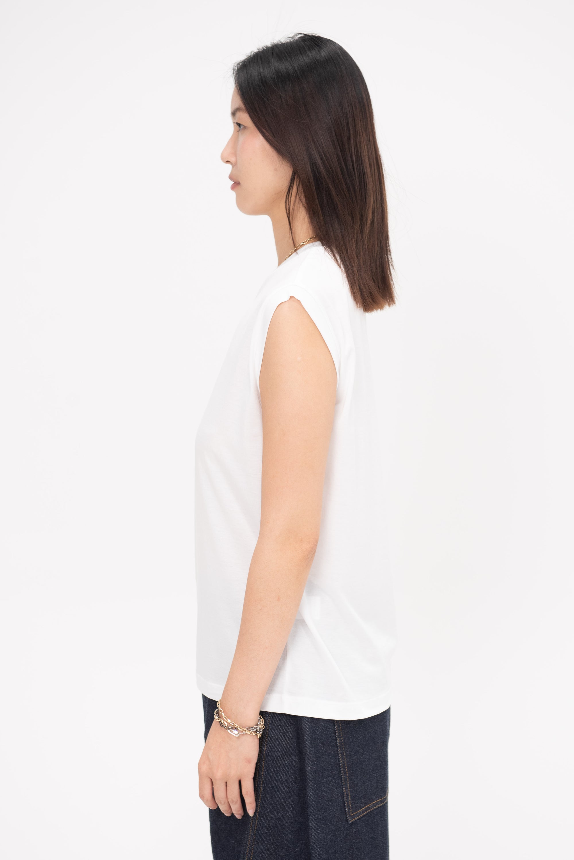 HÅNDVÆRK - Muscle Tank, White
