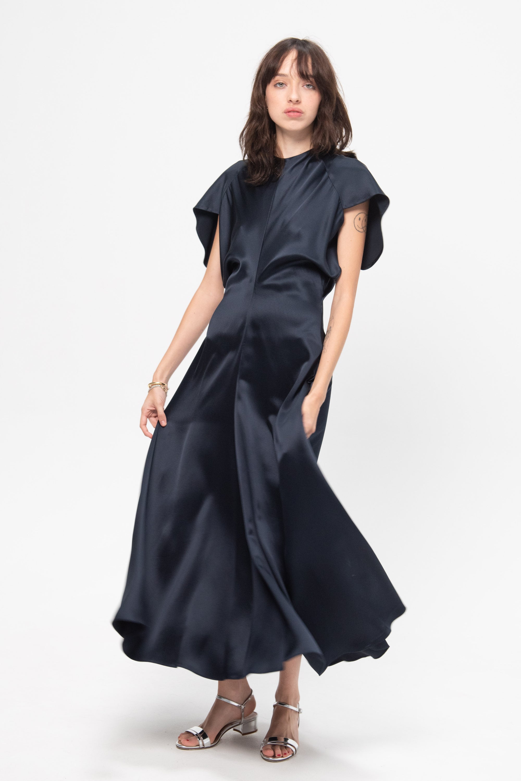 Anais Dress, Midnight Navy