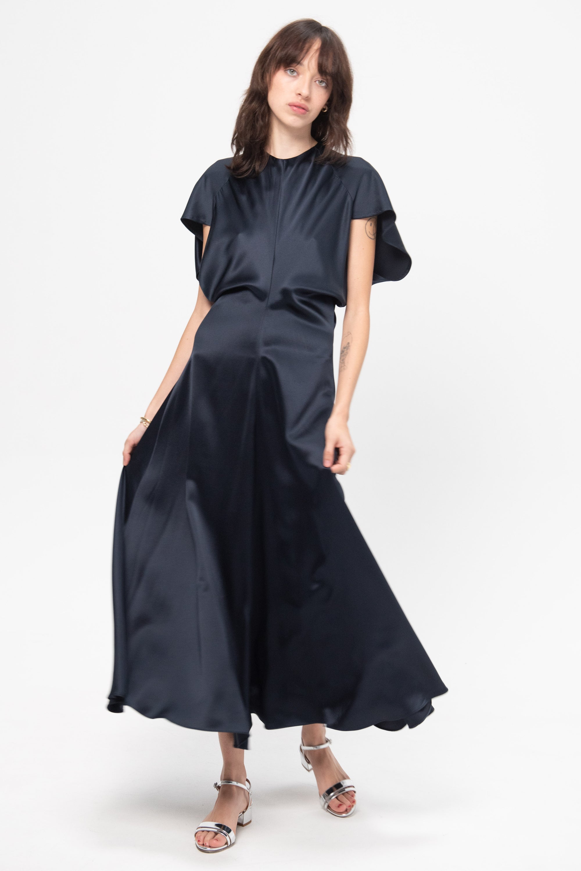 Anais Dress, Midnight Navy