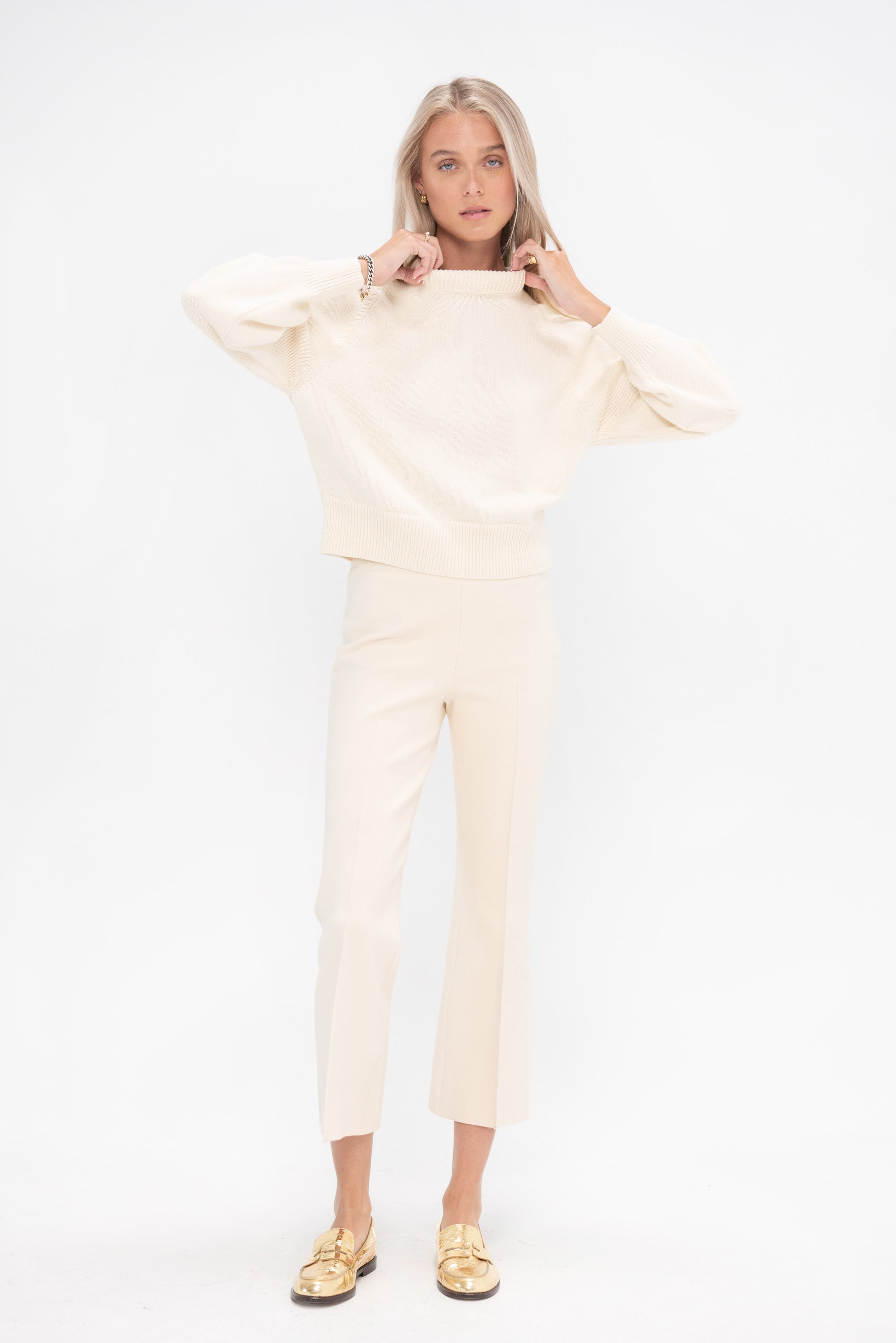 HIGH SPORT - Hill Sweater, Cream