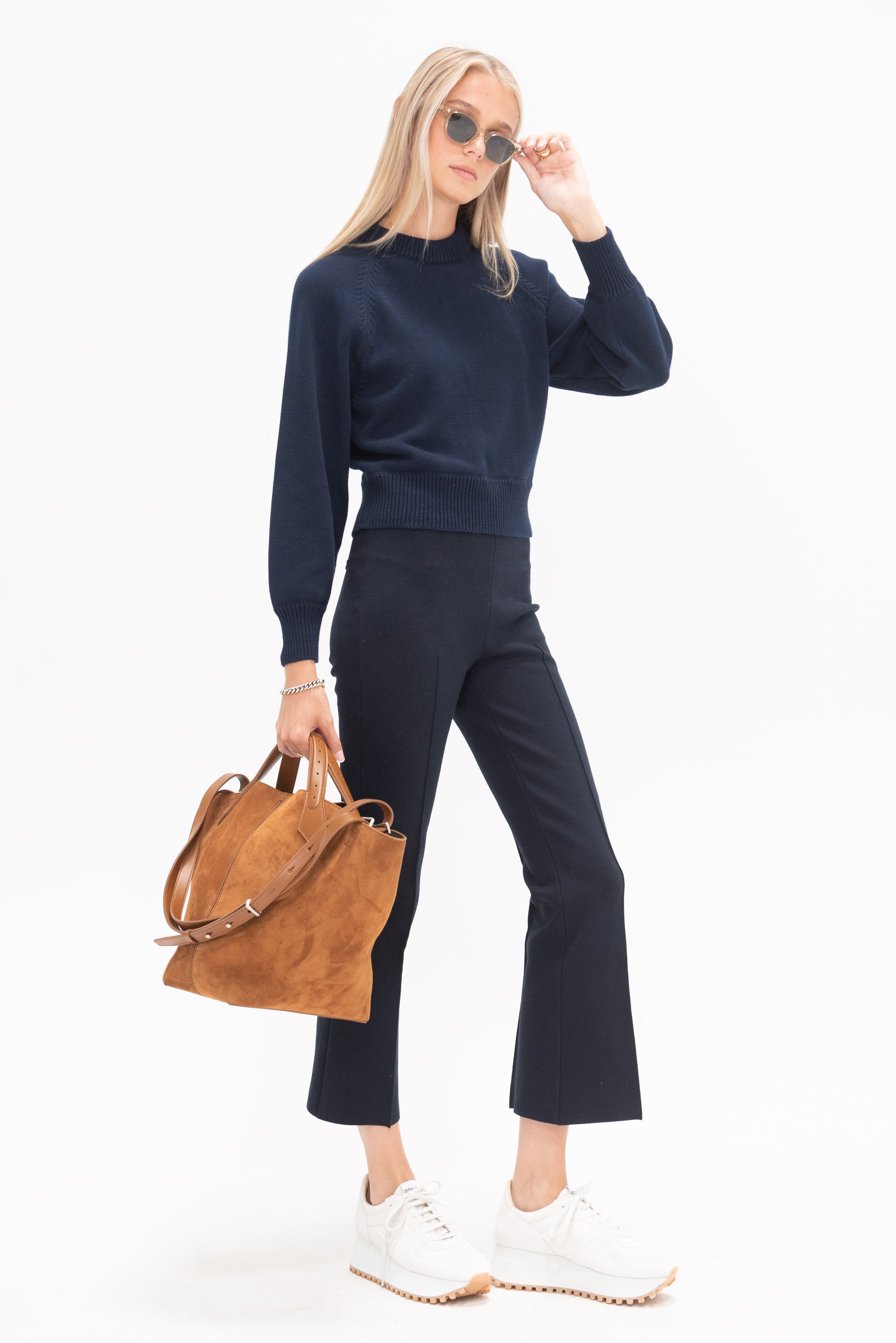 HIGH SPORT - Hill Sweater, Navy