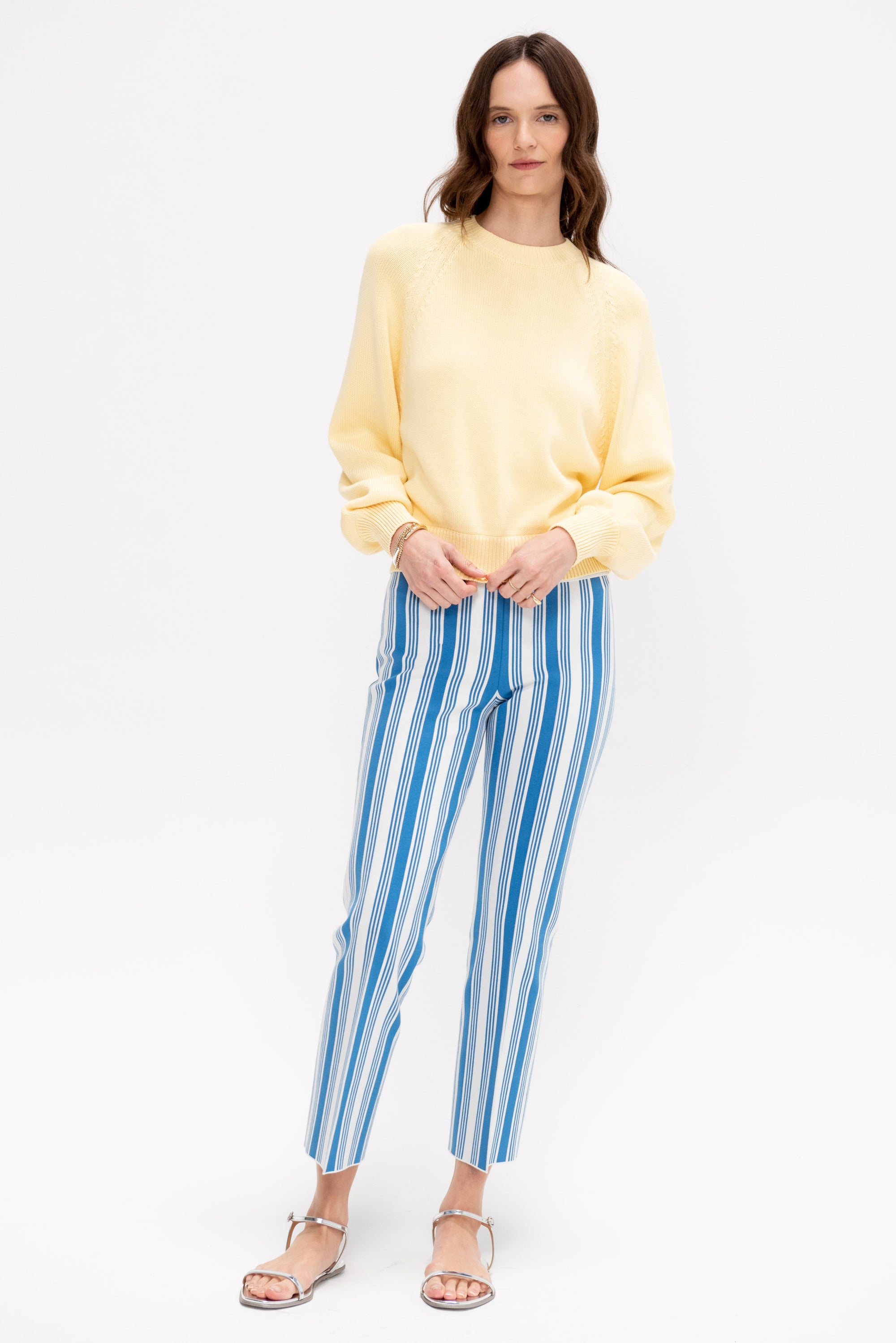 Lara Sweater, Pale Yellow
