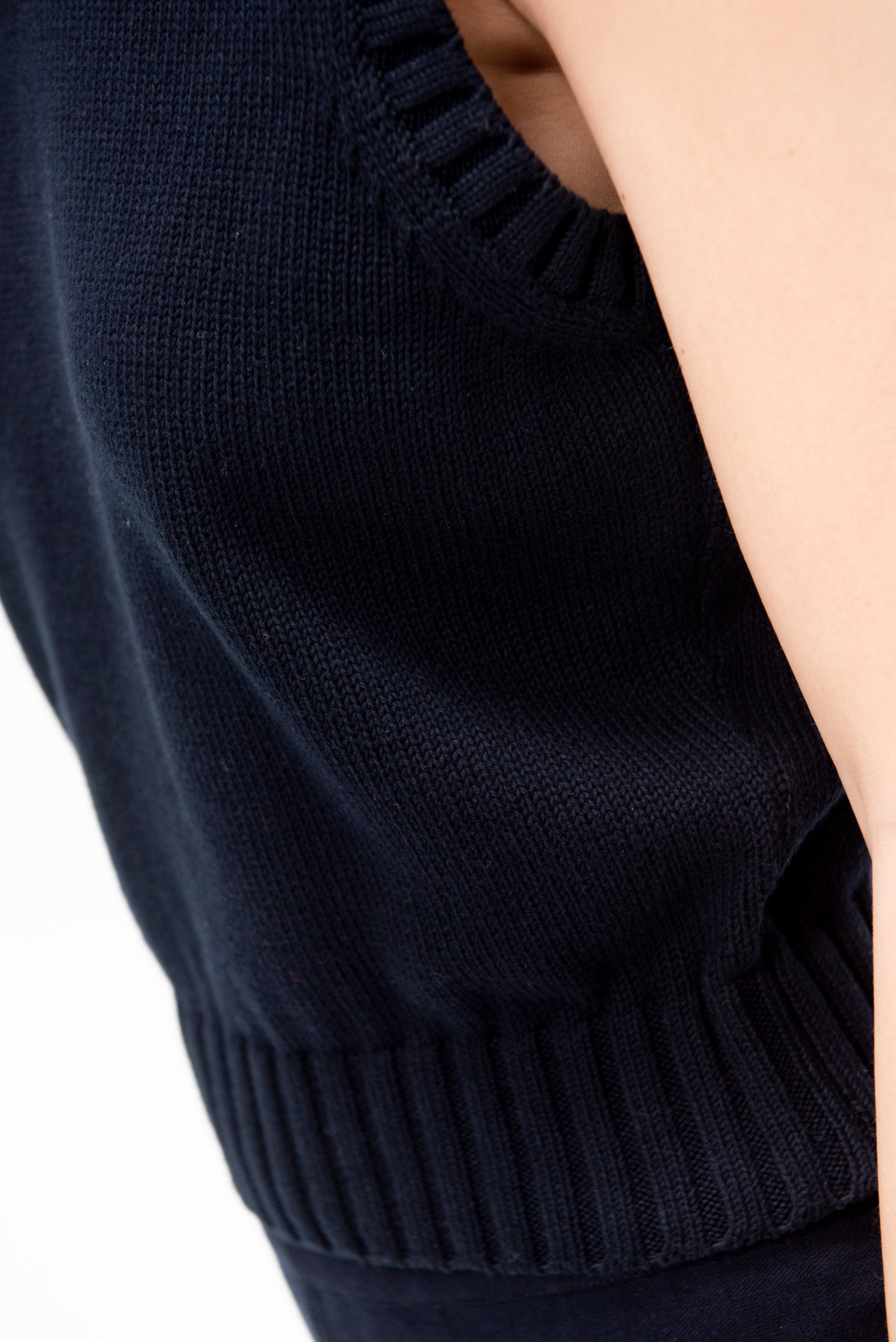 Linda Sweater Vest, Dark Navy