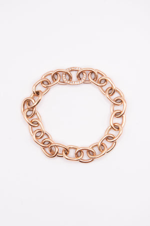 ILEANA MAKRI - Oblong Bracelet Lock Chain