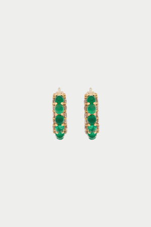 ILEANA MAKRI - Streamflow Hoops, Emerald
