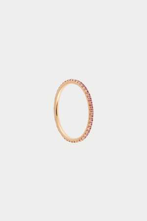 ILEANA MAKRI - Thread Band, Pink Sapphires