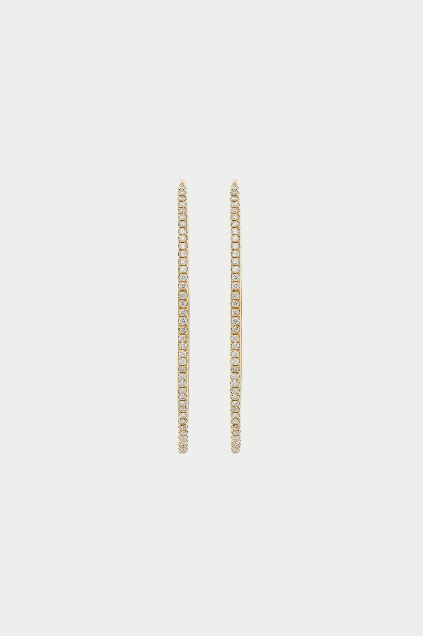 ILEANA MAKRI - Eye Hoops, Diamonds