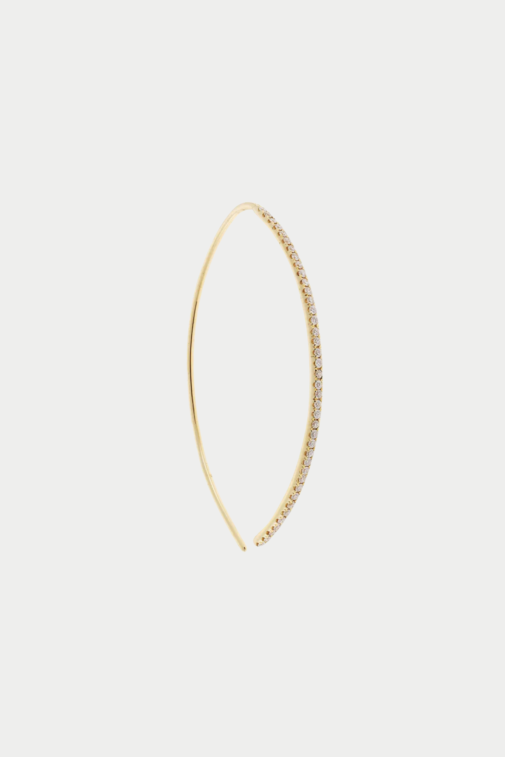 ILEANA MAKRI - Eye Hoops, Diamonds