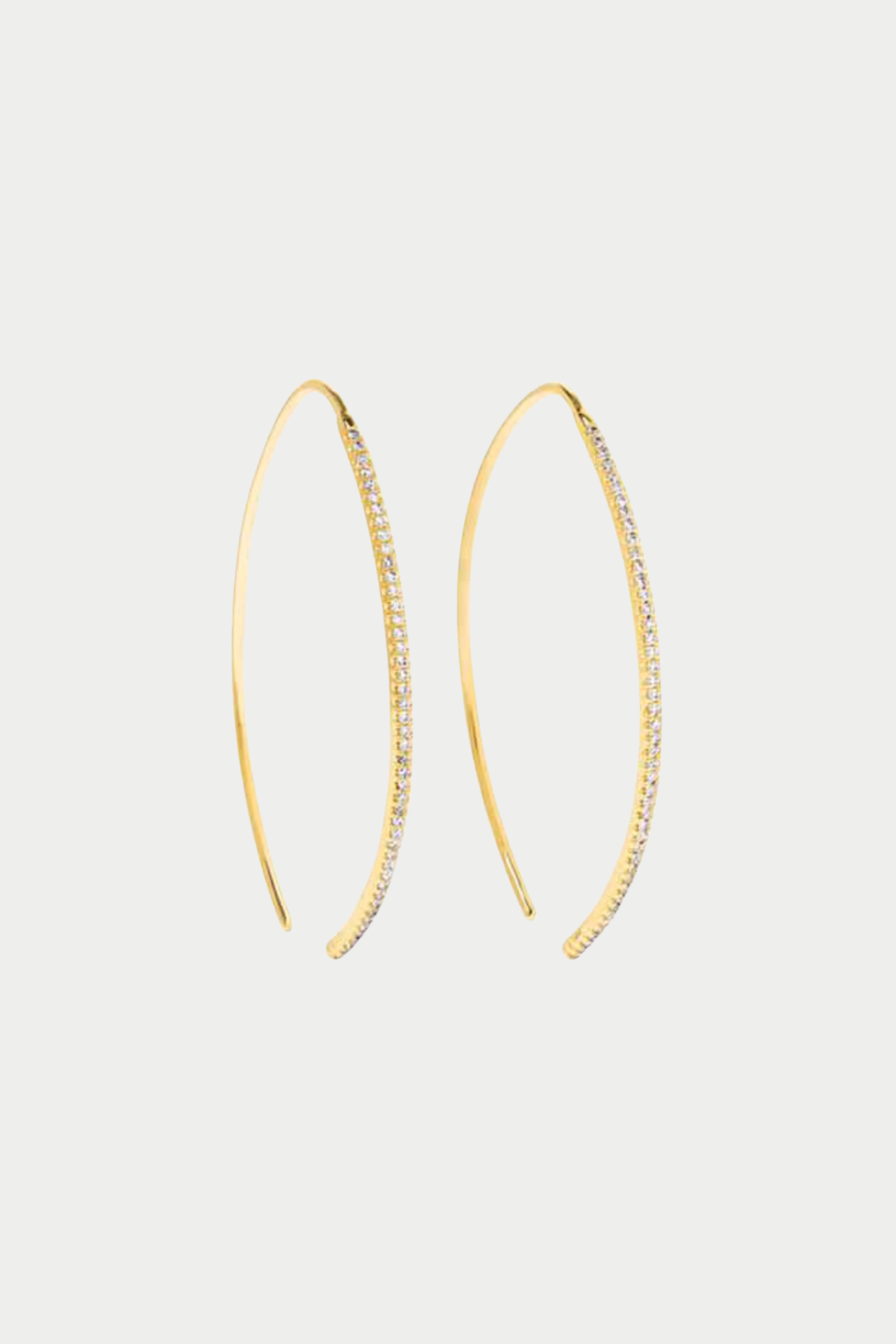 ILEANA MAKRI - Eye Hoops, Diamonds