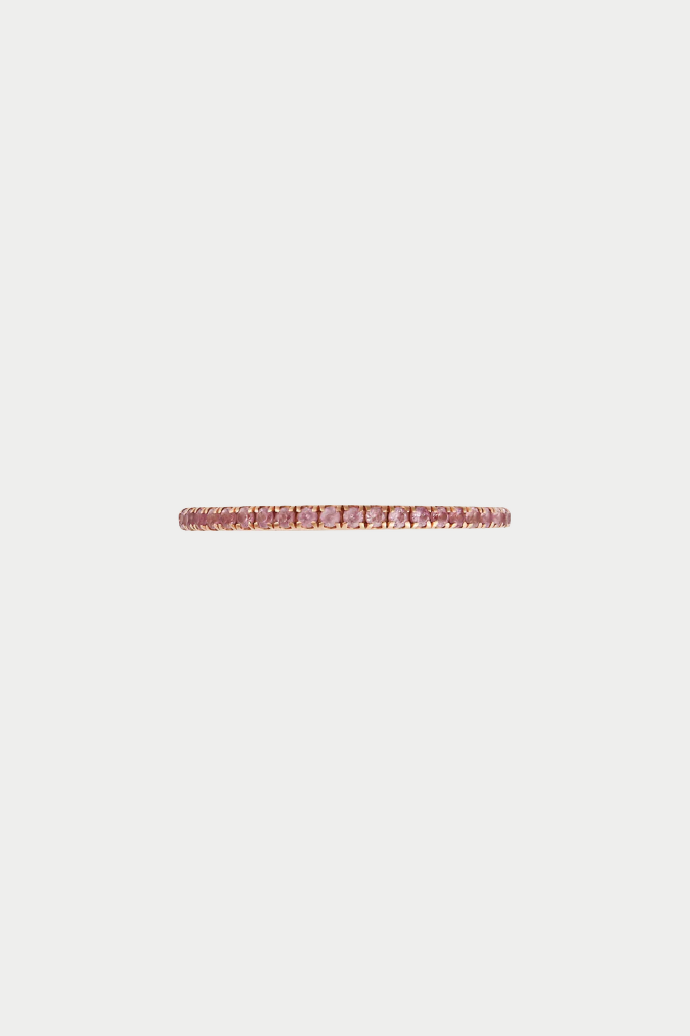 ILEANA MAKRI - Thread Band, Pink Sapphires