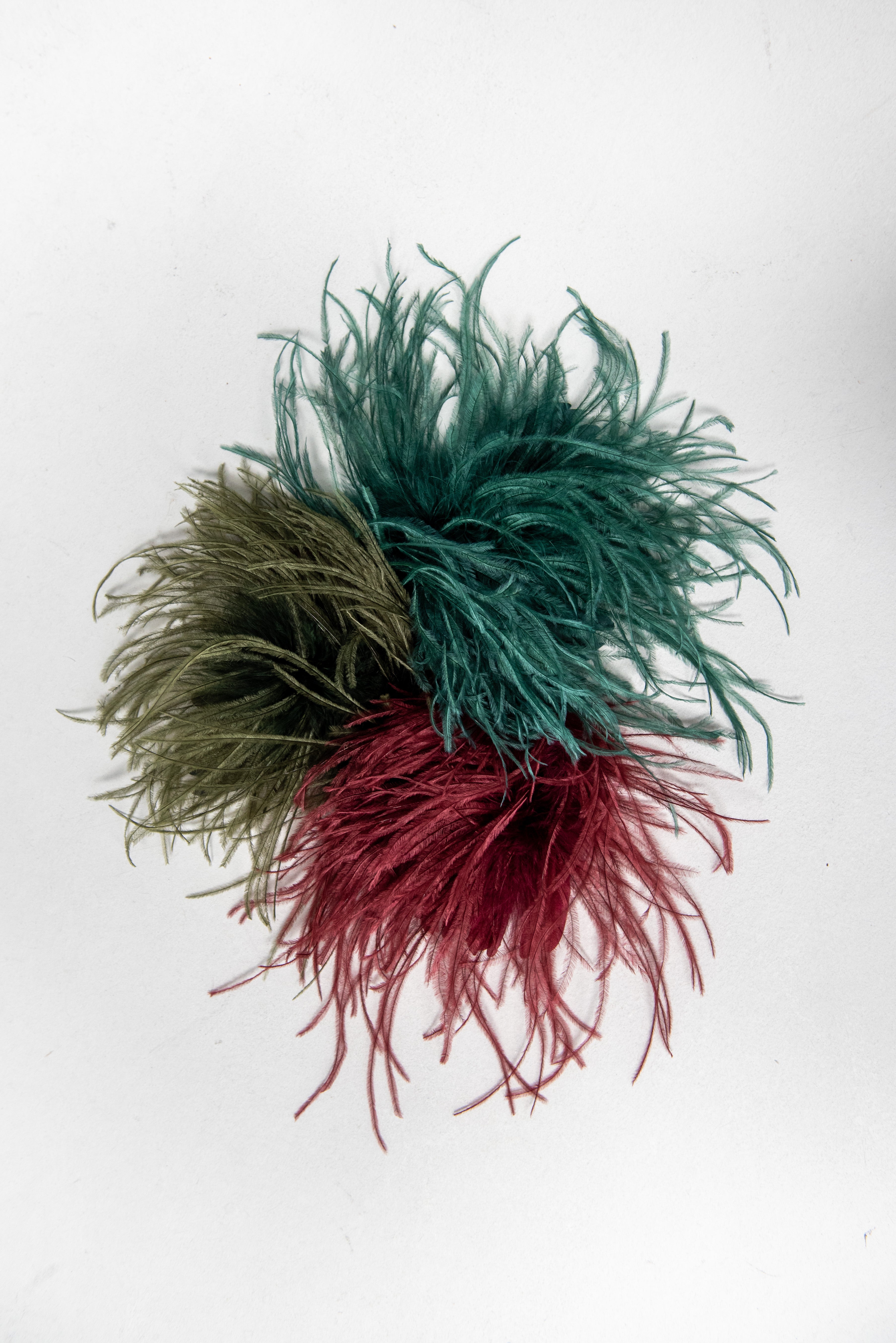 Indress Meryl - Ostrich Feather Brooch – Kick Pleat