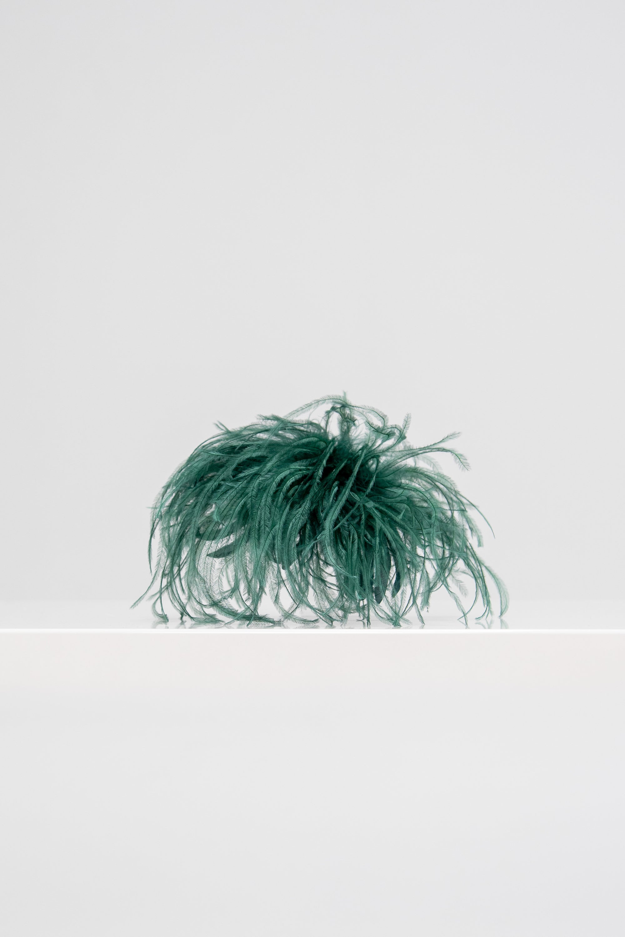 Meryl - Ostrich Feather Brooch
