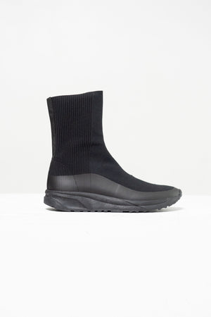 Pleats Please by Issey Miyake - Easy Knit Boots, Black