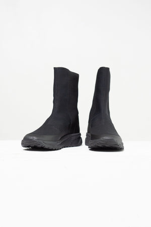 Pleats Please by Issey Miyake - Easy Knit Boots, Black