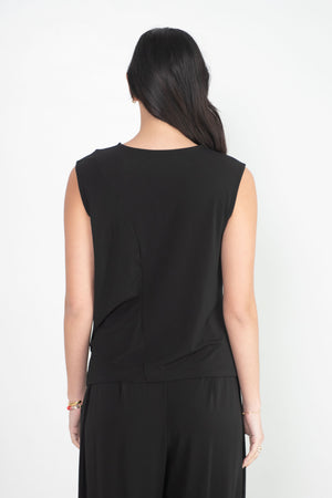 Issey Miyake - Drape Jersey-36 Top, Black