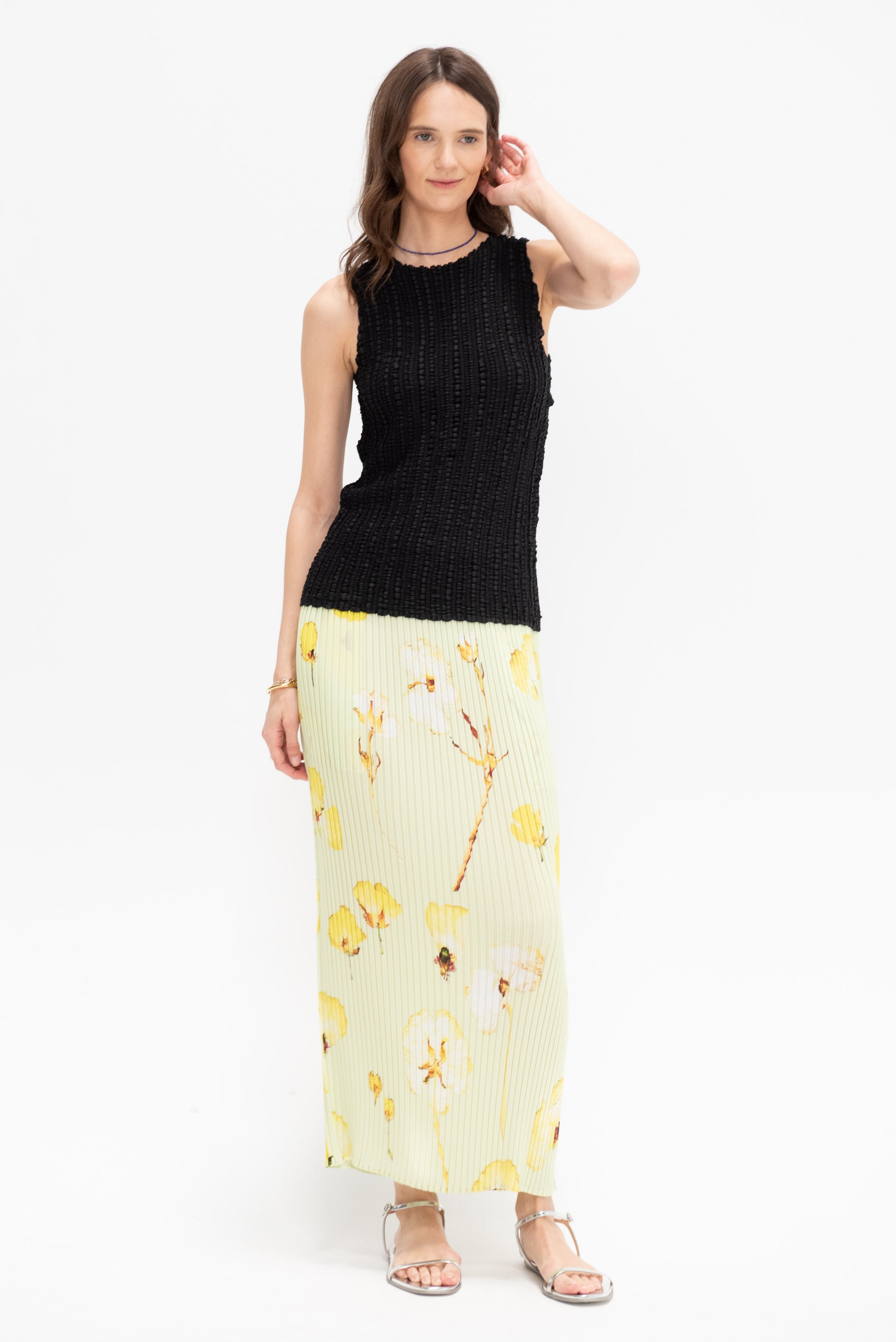 Jellyfish Pleats, Black