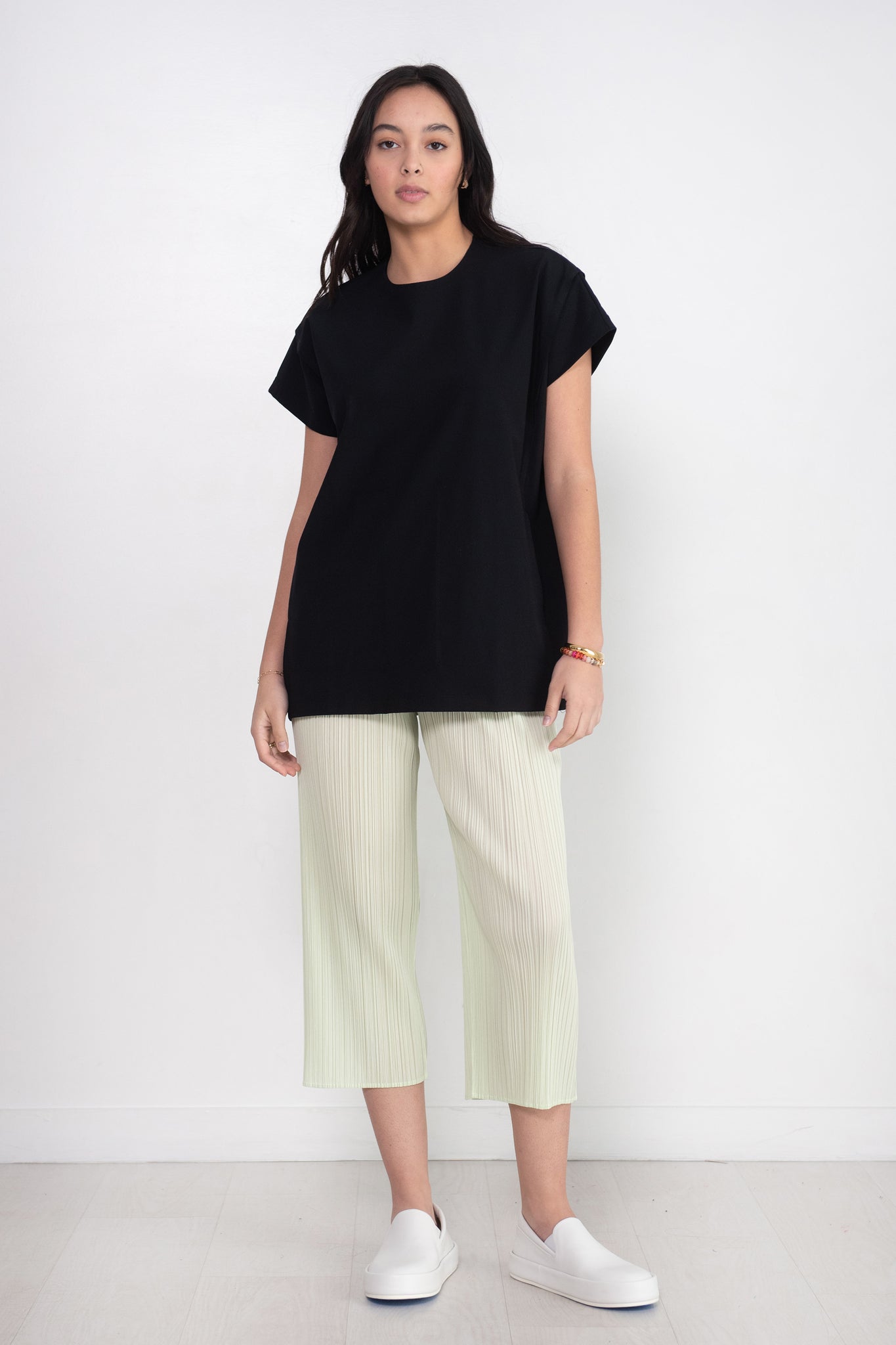 Pleats Please by Issey Miyake - Monthly Colors: May Pants, Pastel Green