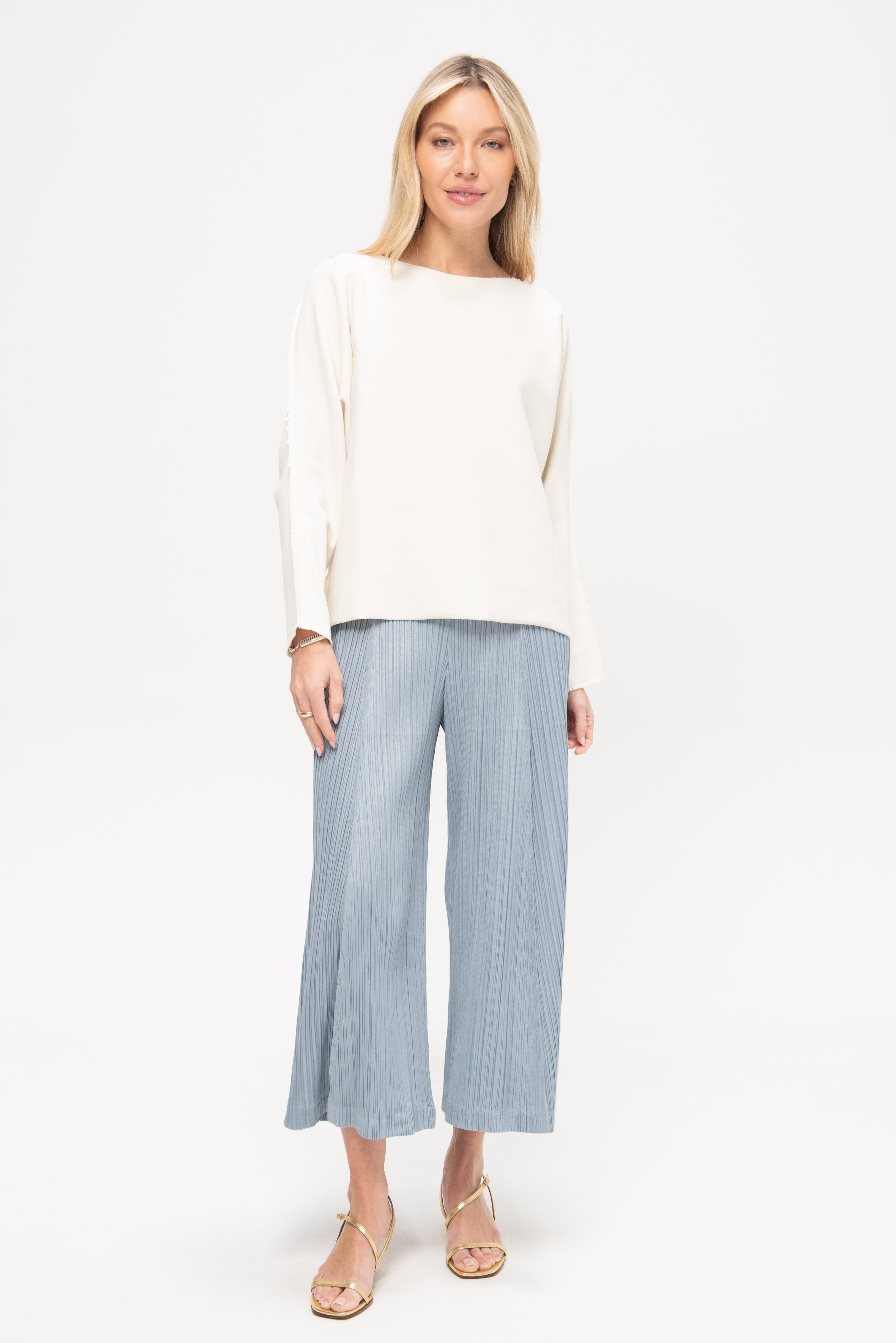 Pleats Please Issey Miyake Thicker Bottoms 1, Cool Gray