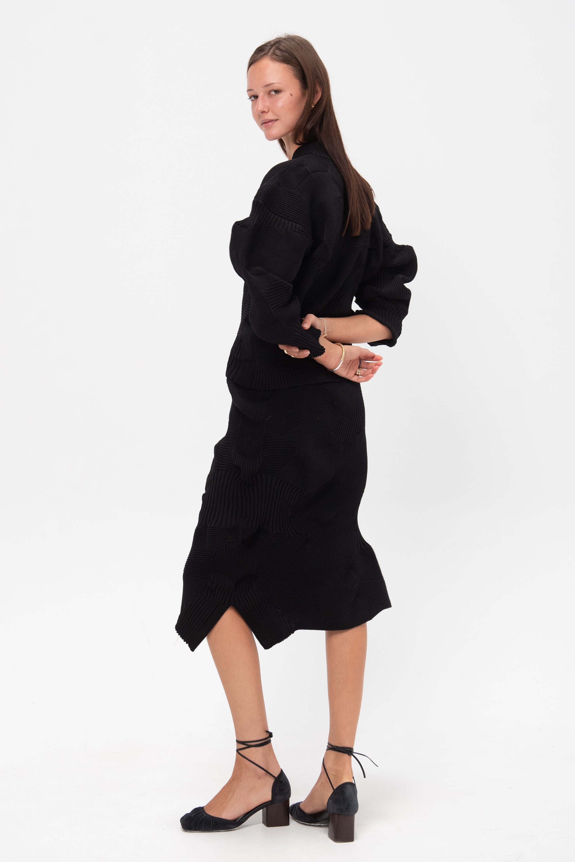Kone Kone Skirt , Black