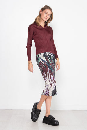 Pleats Please by Issey Miyake - Monthly Colors: October, Brown
