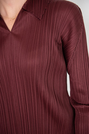 Pleats Please by Issey Miyake - Monthly Colors: October, Brown