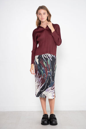 Pleats Please by Issey Miyake - Monthly Colors: October, Brown