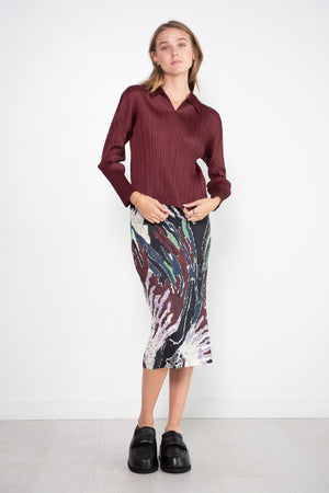 Pleats Please by Issey Miyake - Monthly Colors: October, Brown