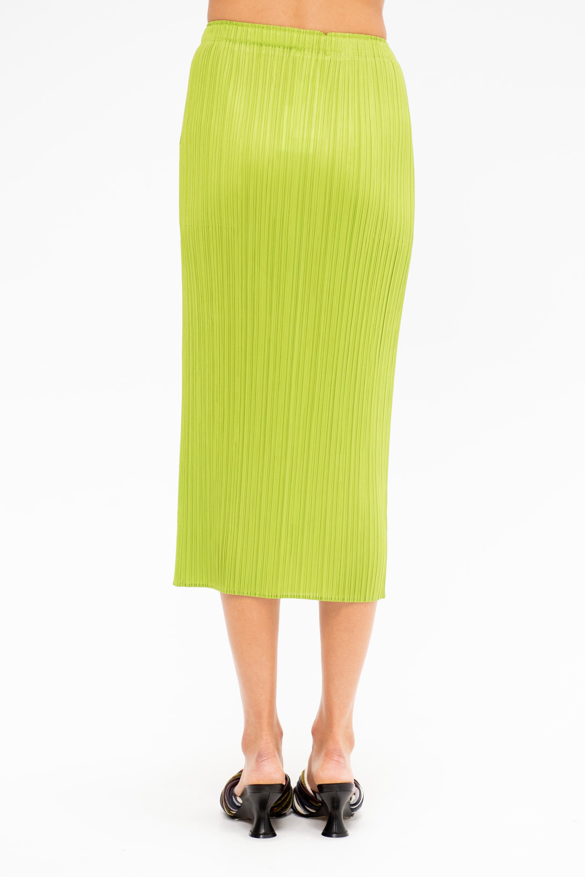 Monthly Colors: August Skirt, Yellow Green