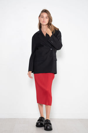 Pleats Please by Issey Miyake - New Colorful Basics 3, Red