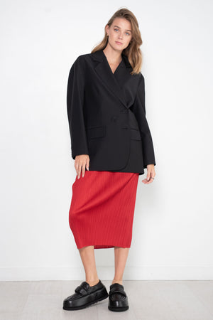 Pleats Please by Issey Miyake - New Colorful Basics 3, Red