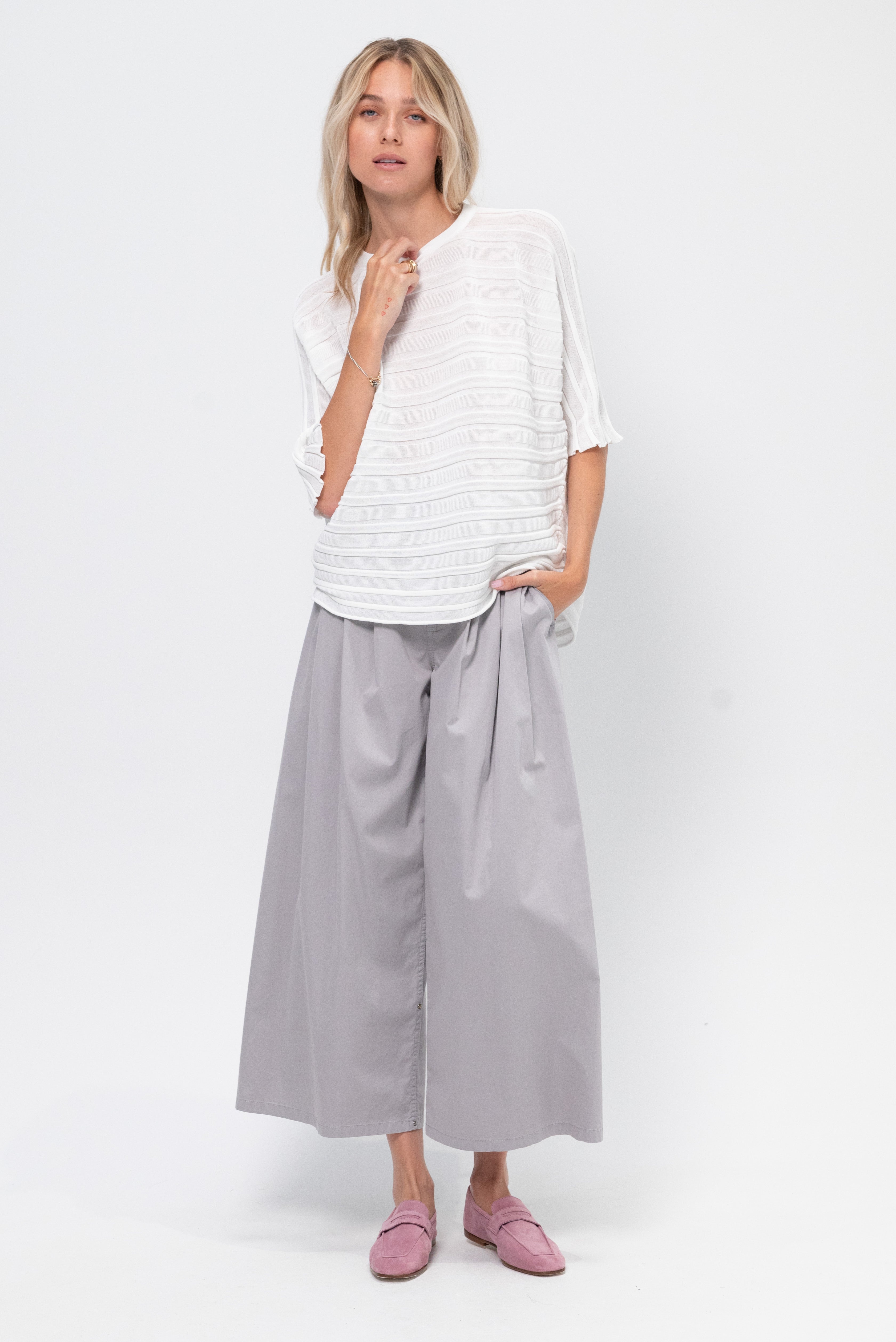 PLEATS PLEASE COTTON SKIP　トップス白 COTTON SKIP – isseymiyake.com