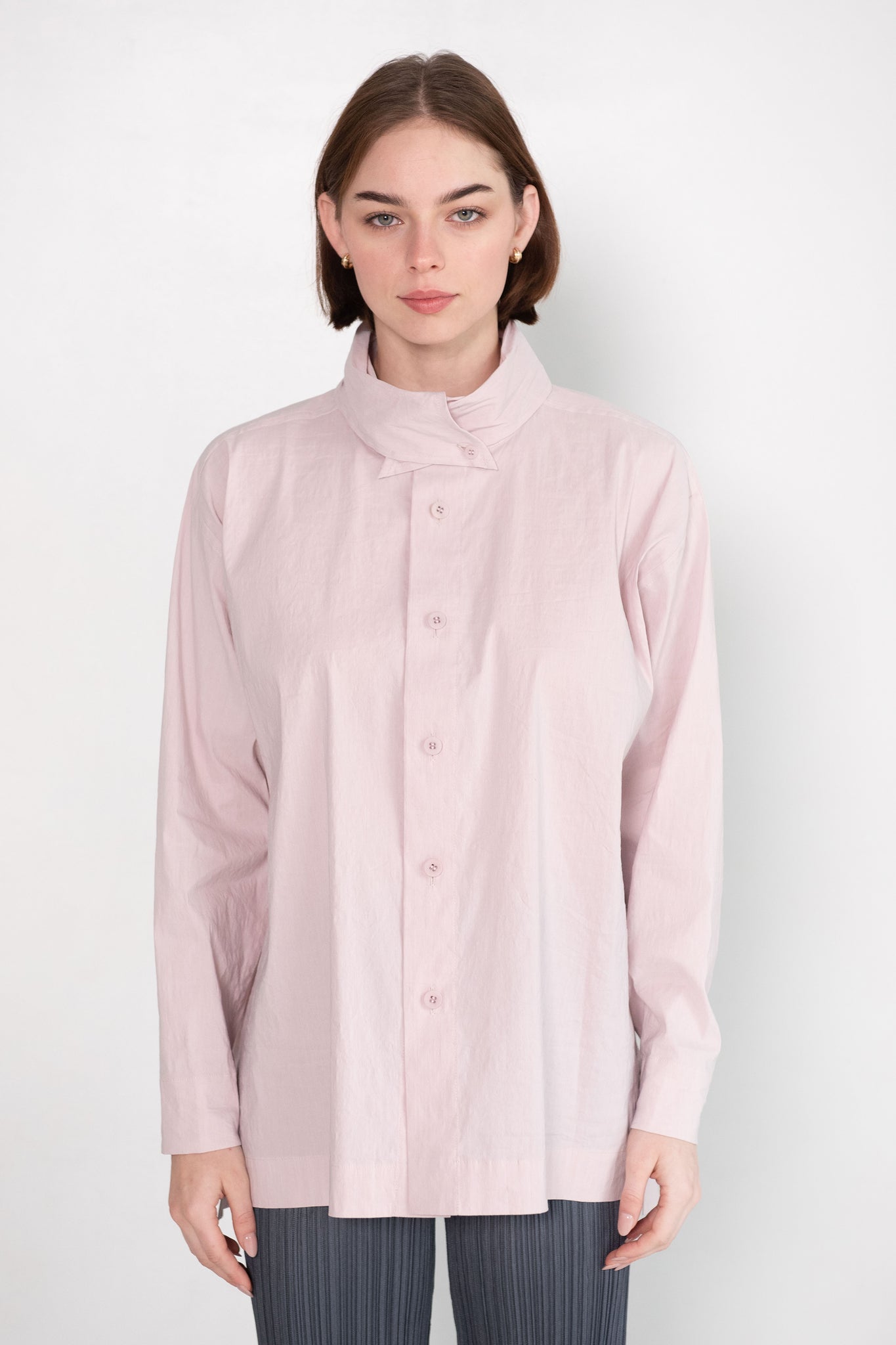 Issey Miyake - Shaped Membrane Shirt, Light Pink