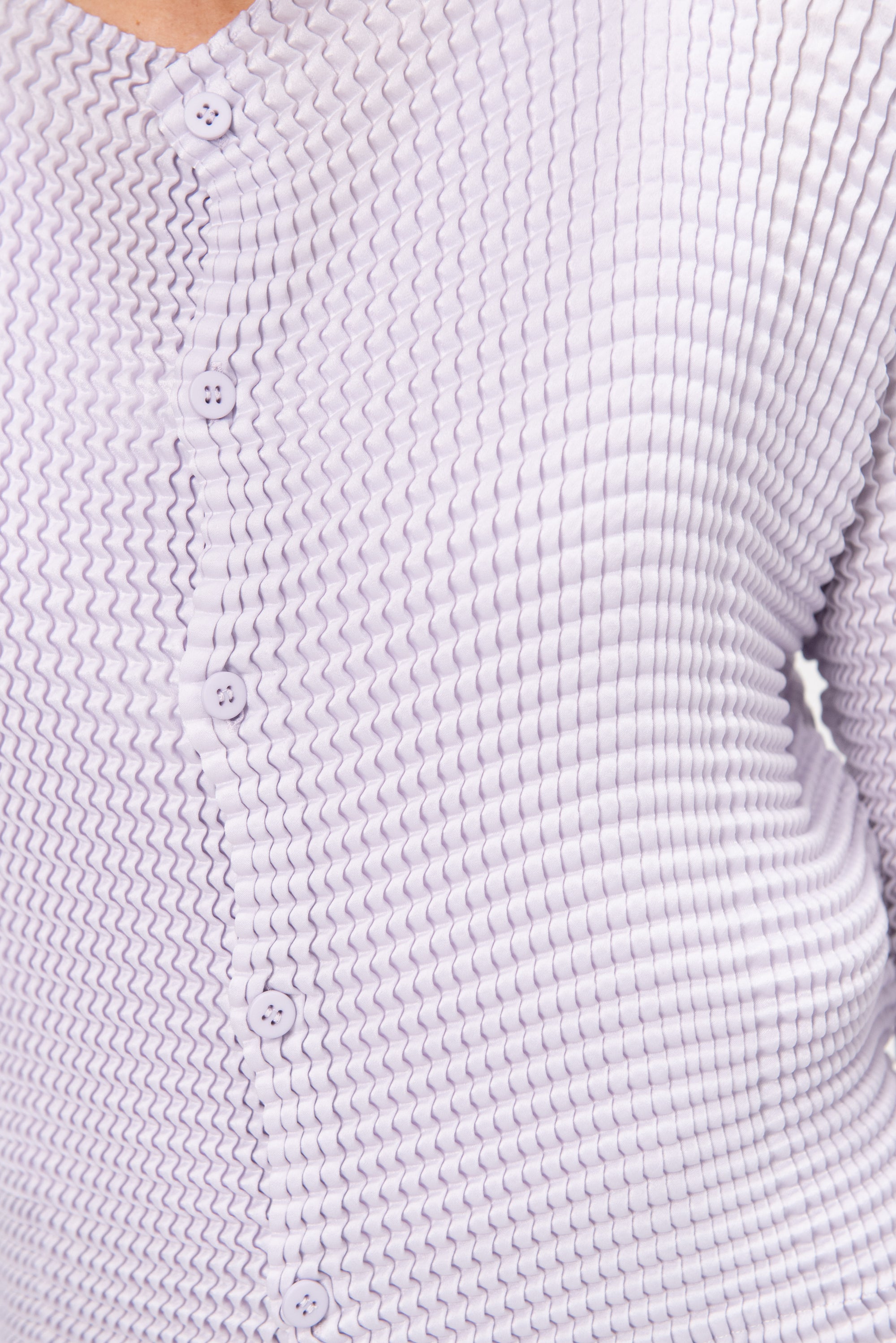 Suede Like Pleats, Wisteria