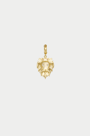 JOANNA DAHDAH - Lion Pendant, Yellow Gold