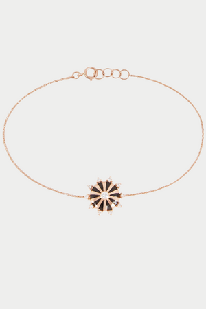 JOANNA DAHDAH - Mini Mila Sun Bracelet, Black