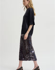 Pastille Slip Skirt, Lavender Grey