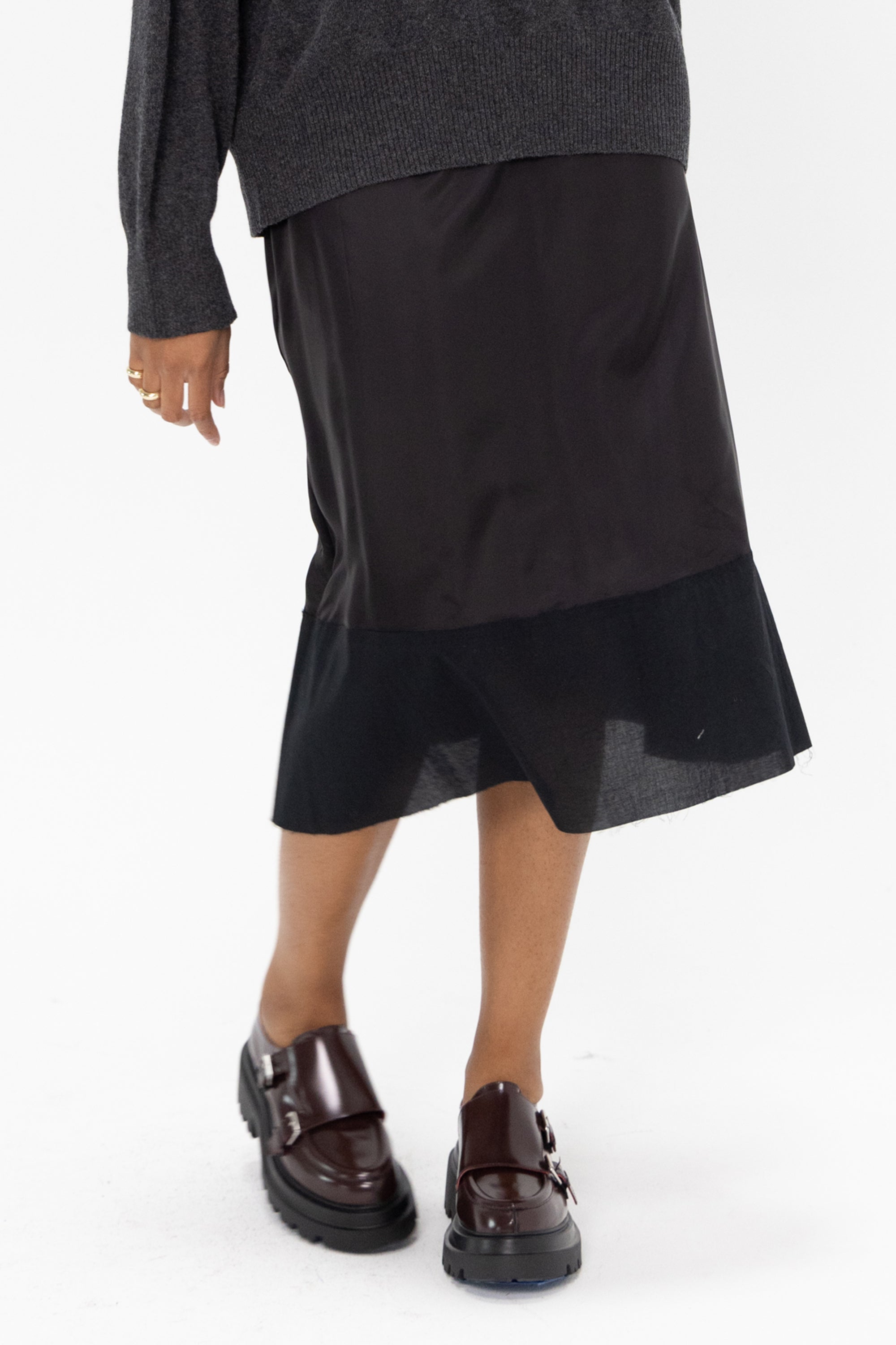 Loafer with Buckles, Oxblood