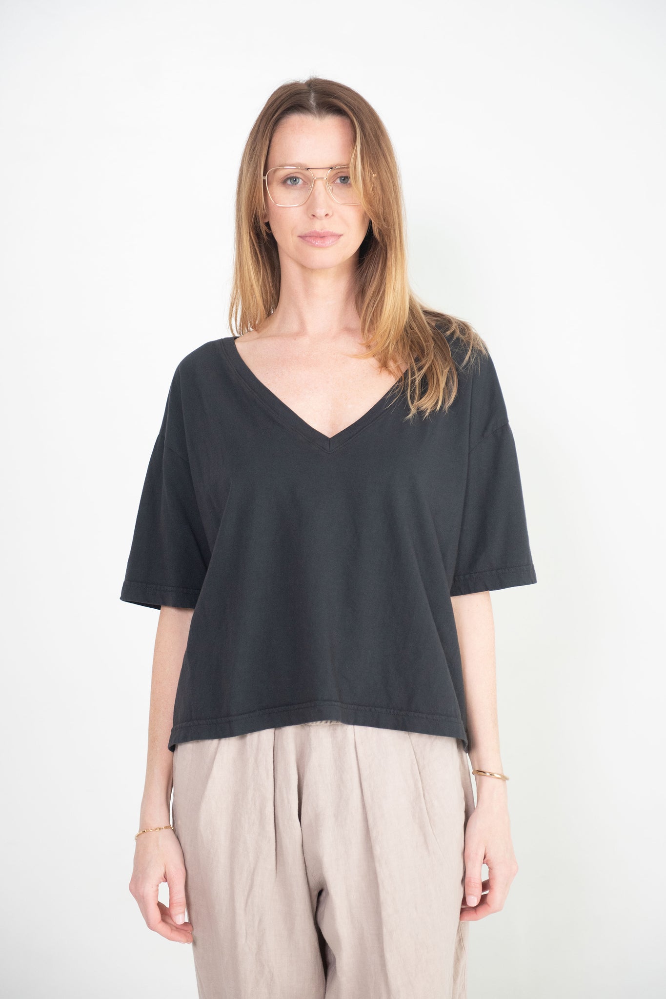 Laszlo California - Ozzie Crop, Off Black