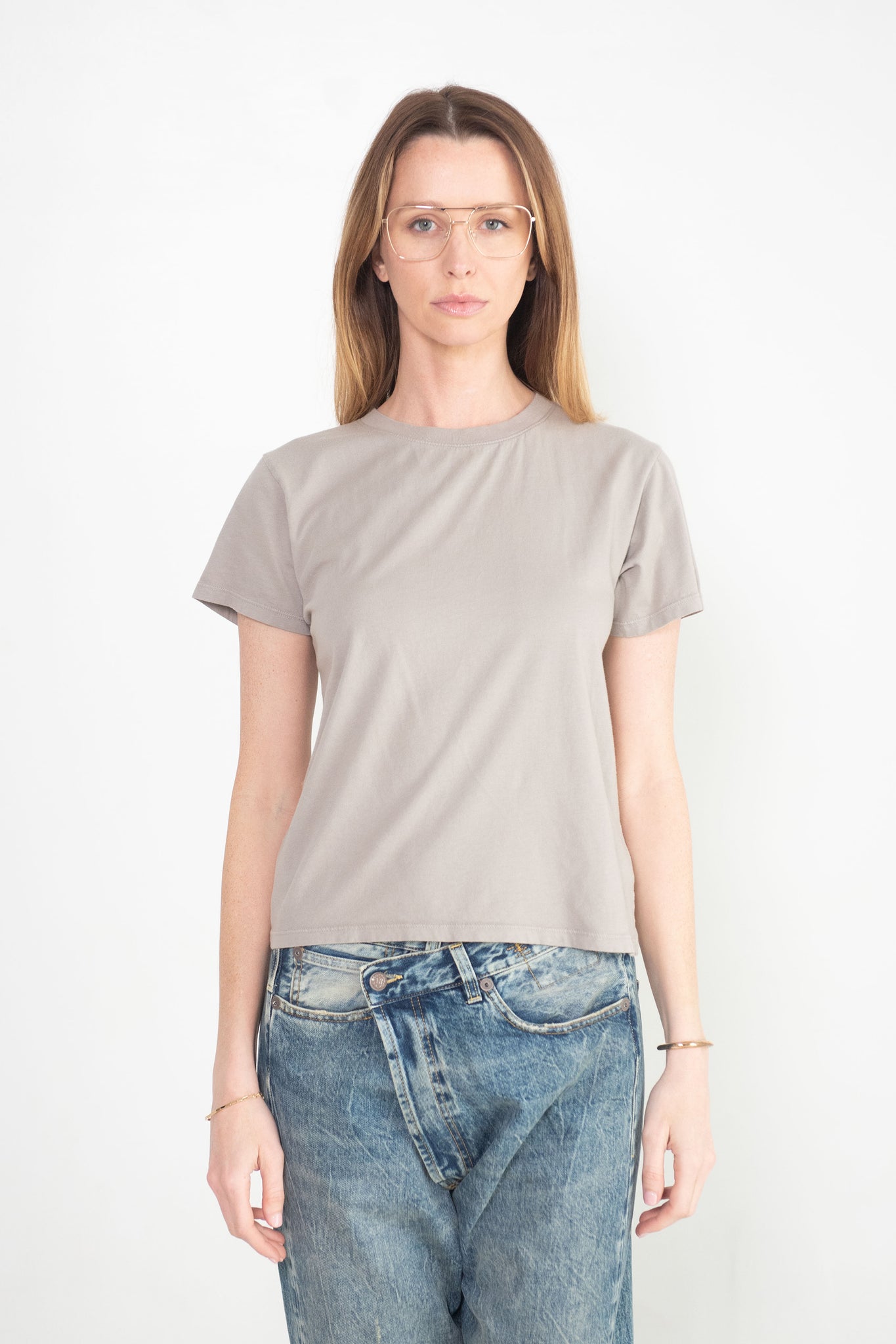 Laszlo California - Penny T-Shirt, Silver Mist