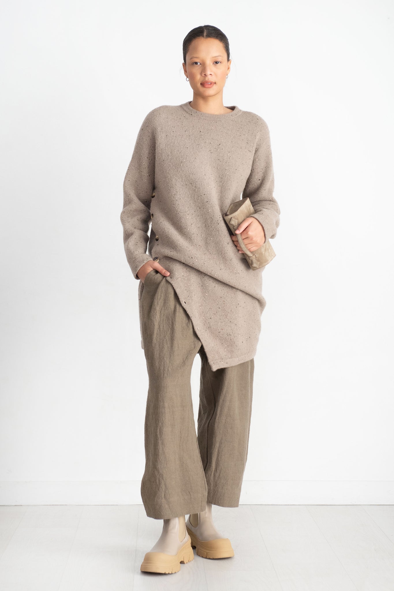 Lauren Manoogian - Como Trousers, Loam