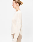 Askew Pullover, Raw White