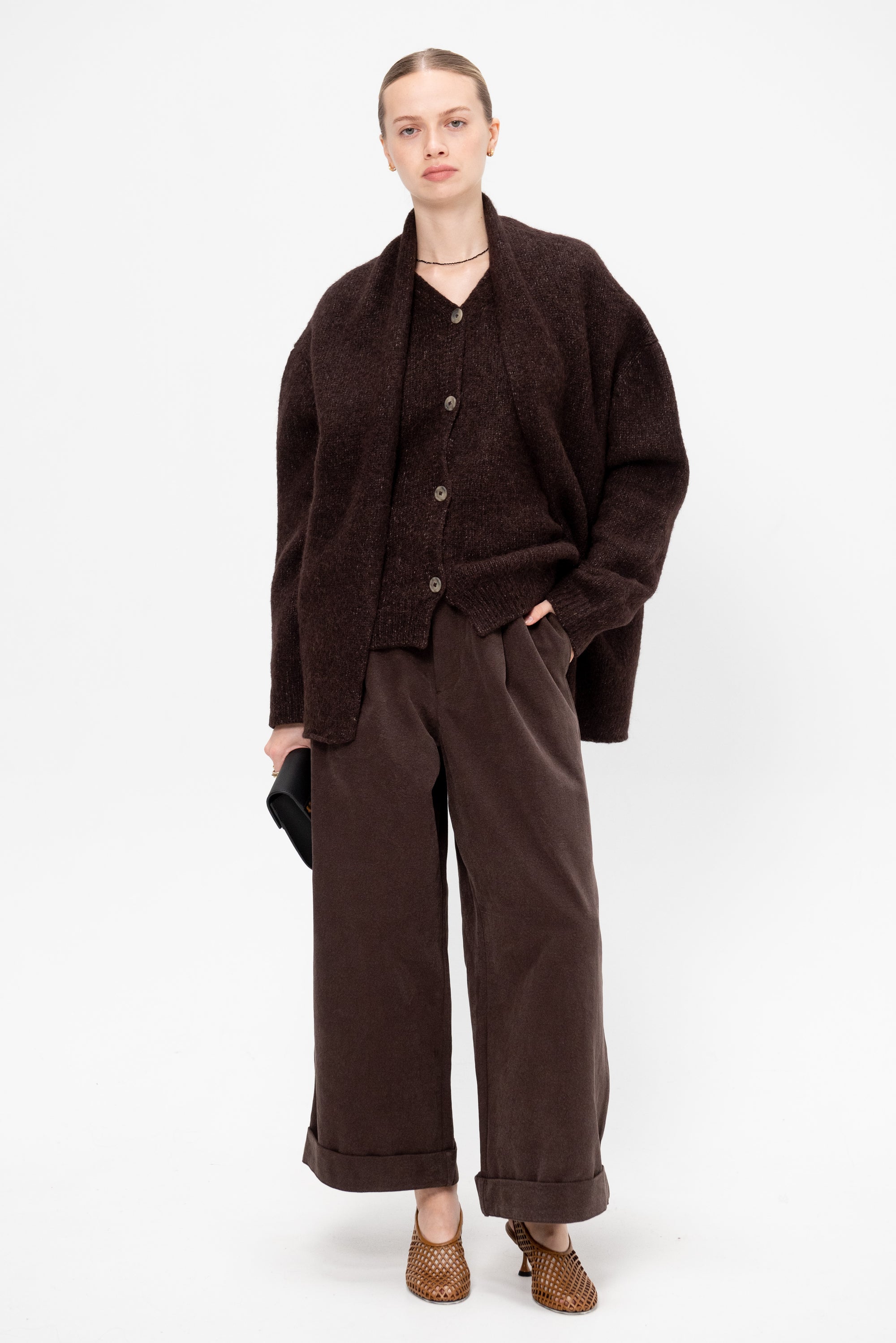 Canvas Trouser, Washed Soil