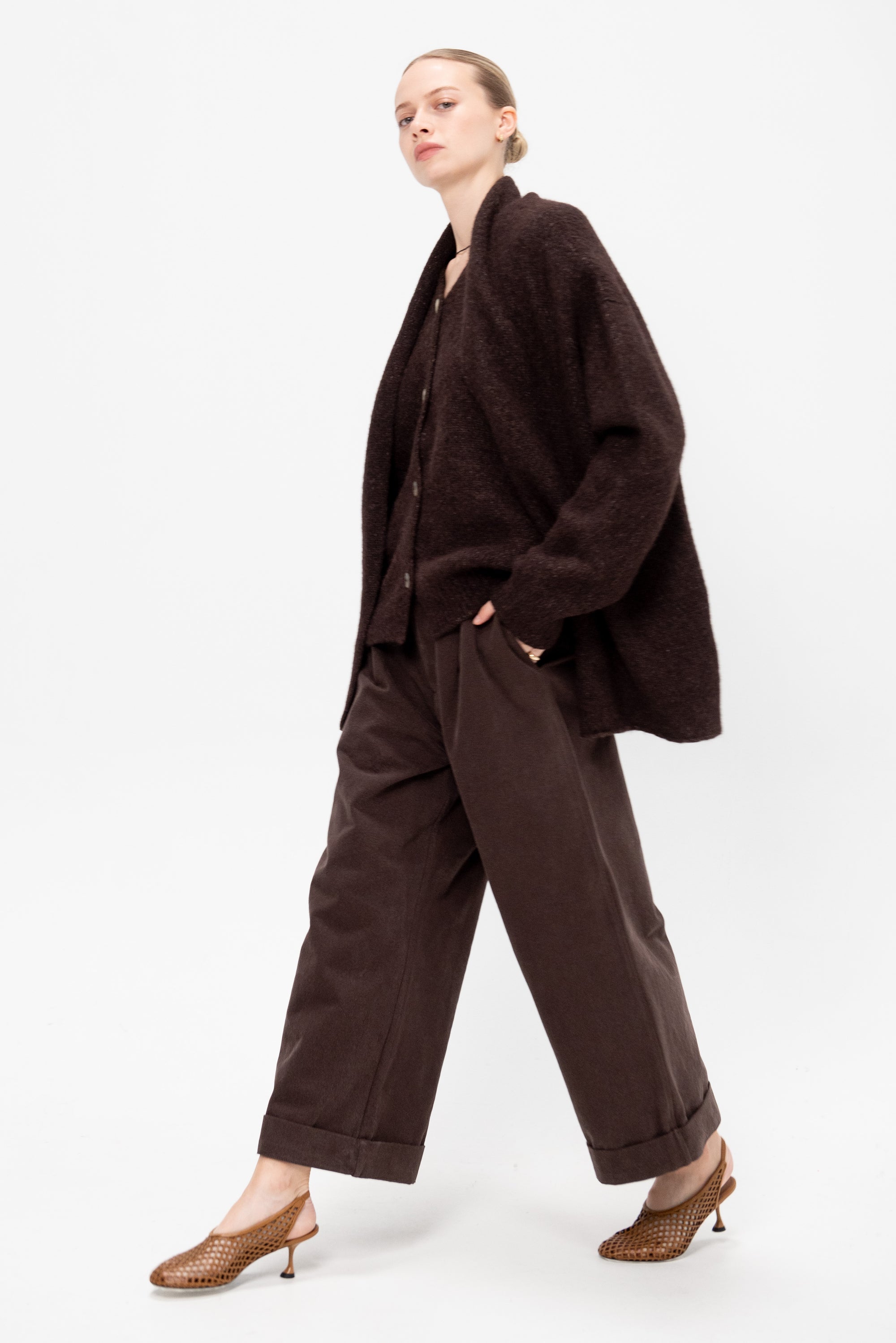 Canvas Trouser, Washed Soil