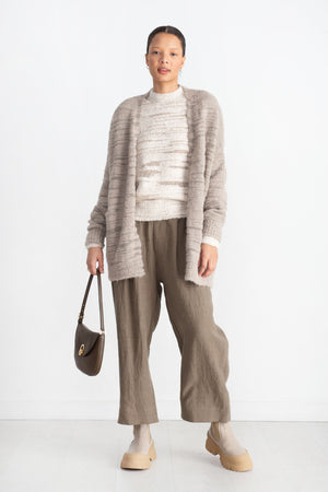 Lauren Manoogian - Threadbare Cardigan, Taupe
