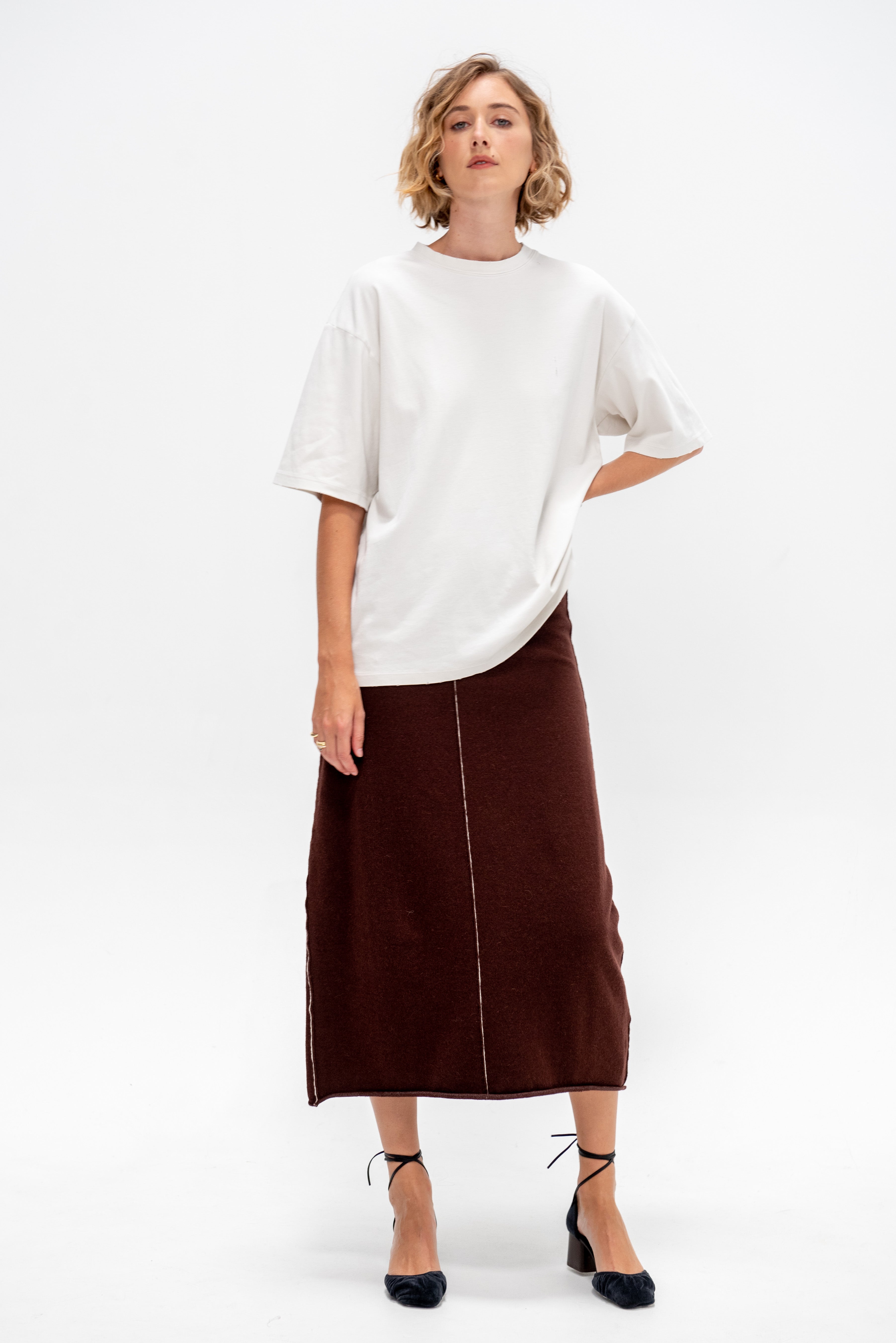LAUREN MANOOGIAN / リネンパンツ SPF25B2443W195_TEXTURE_TROUSER